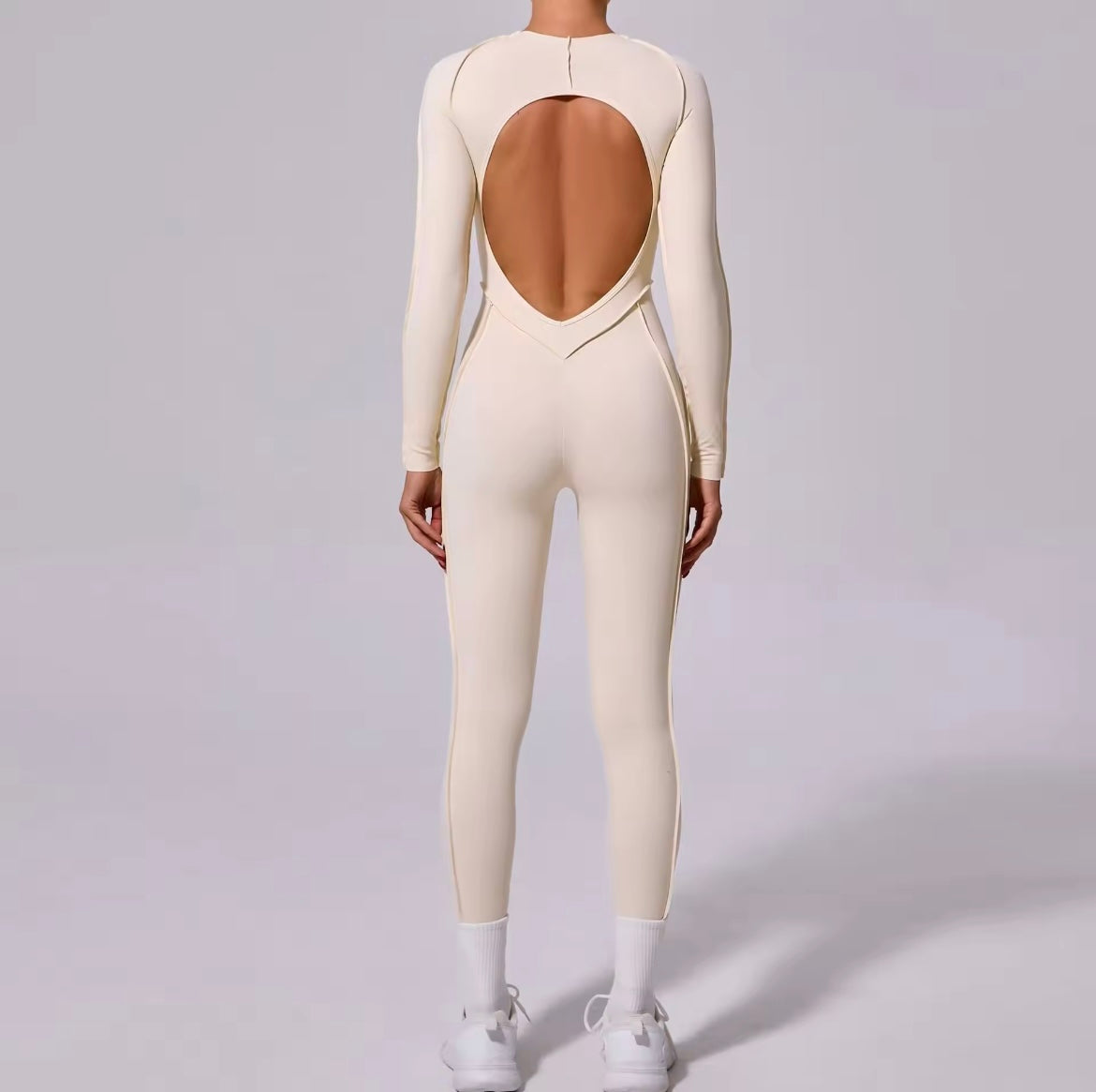 The Contour Code Catsuit- Marshmallow Fluff